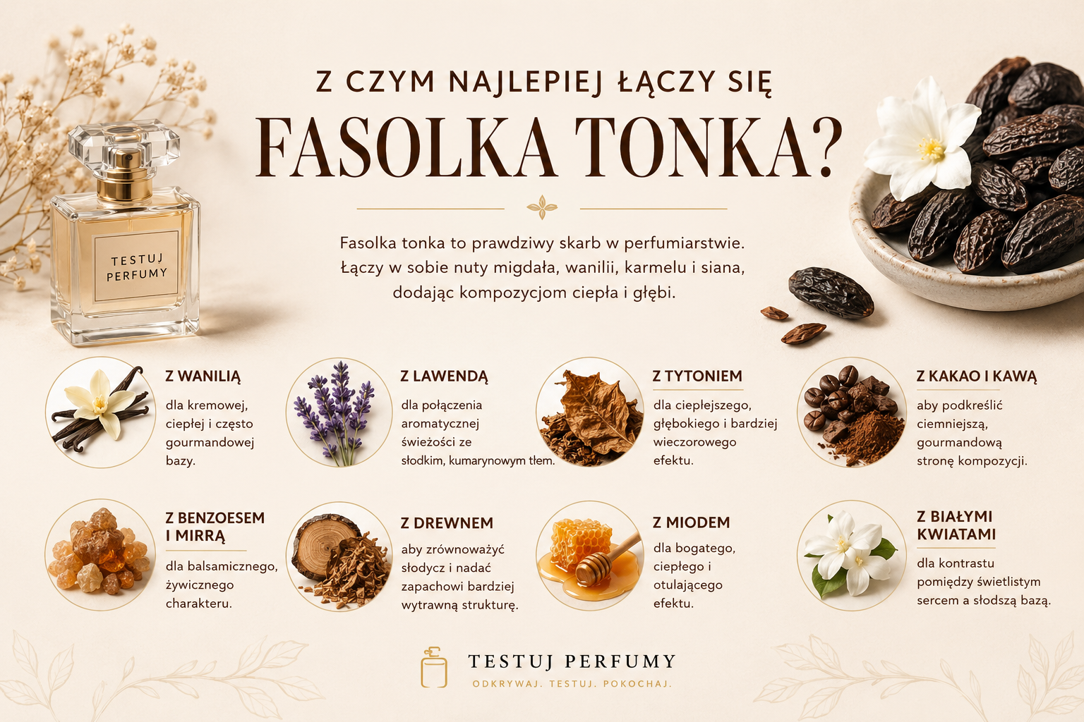 z czym najlepiej laczyc fasolka tonka w perfumach - blog przetestuj perfumy